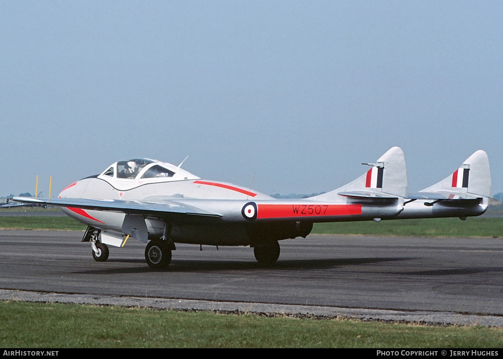 Aircraft Photo of G-VTII / WZ507 | De Havilland D.H. 115 Vampire T11 | UK - Air Force | AirHistory.net #95678