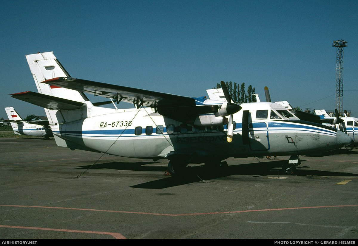 Aircraft Photo of RA-67336 | Let L-410UVP Turbolet | Aeroflot | AirHistory.net #95681