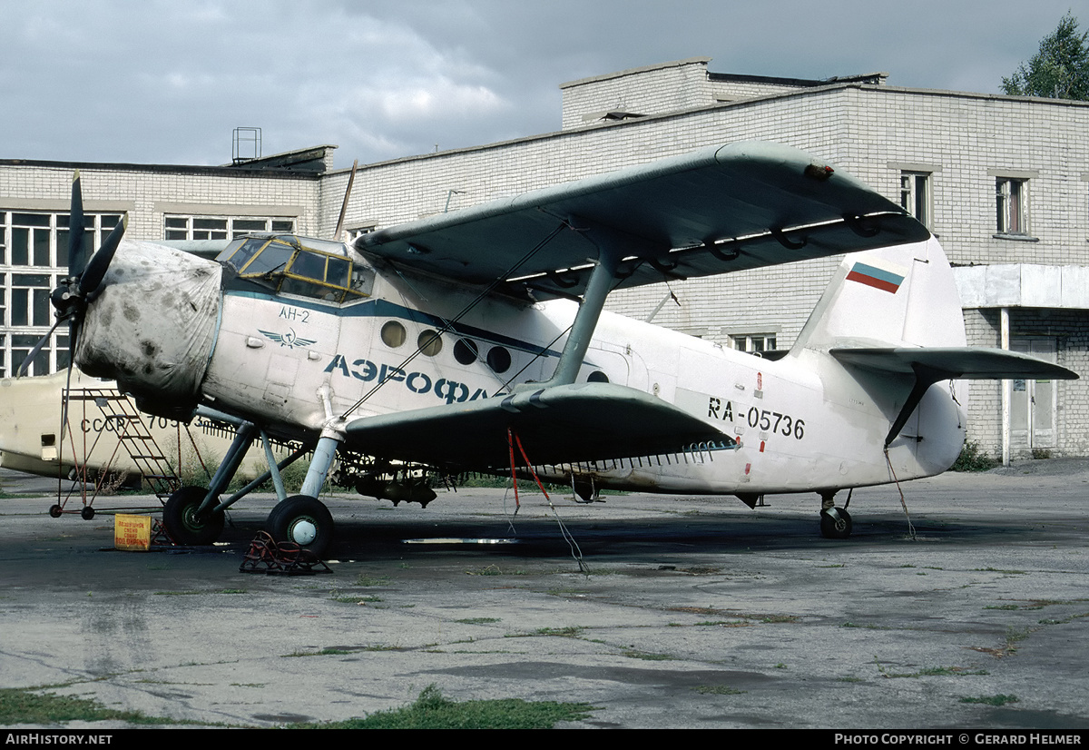 Aircraft Photo of RA-05736 | Antonov An-2R | Aeroflot | AirHistory.net #95682