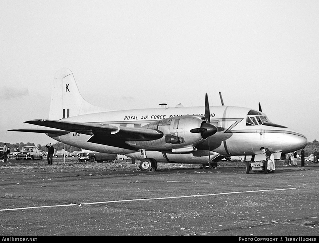 Aircraft Photo of WJ947 | Vickers 668 Varsity T.1 | UK - Air Force | AirHistory.net #95694