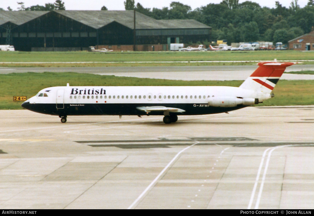 Aircraft Photo of G-AVMP | BAC 111-510ED One-Eleven | British Airways | AirHistory.net #95696