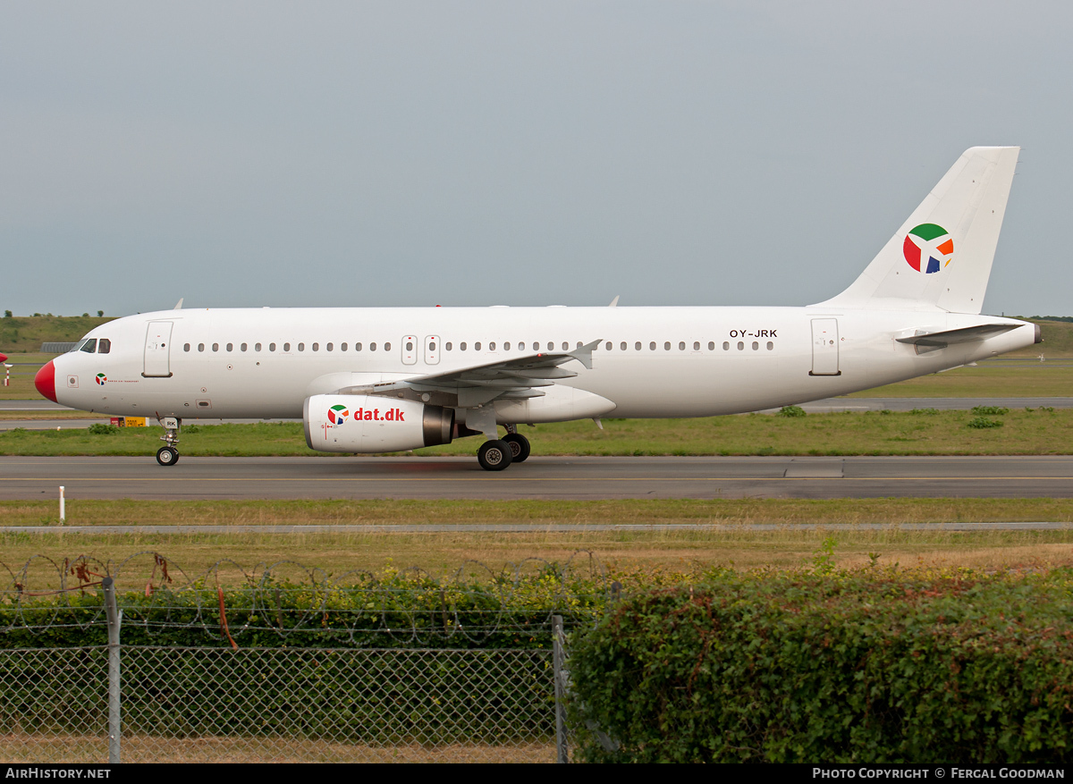 Aircraft Photo of OY-JRK | Airbus A320-231 | Danish Air Transport - DAT | AirHistory.net #95701