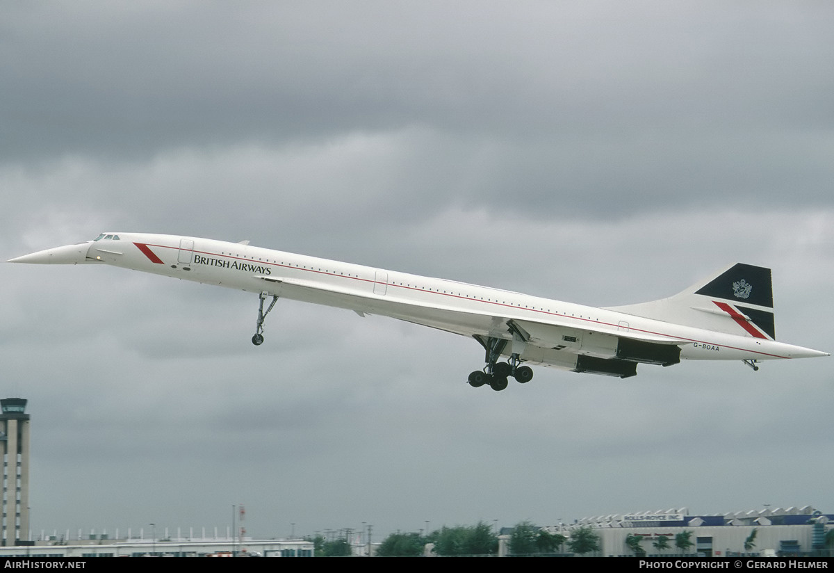 Aircraft Photo of G-BOAA | Aerospatiale-BAC Concorde 102 | British Airways | AirHistory.net #95706