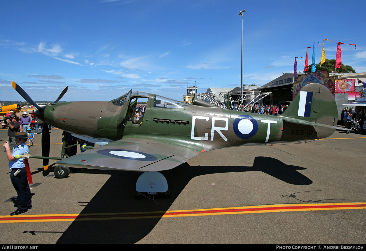 Aircraft Photo of A53-12 | Bell P-39D Airacobra | Australia - Air Force | AirHistory.net #95707