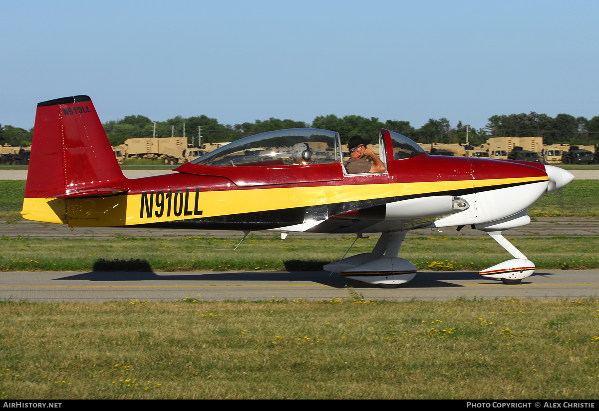 Aircraft Photo of N910LL | Van's RV-8A | AirHistory.net #95720