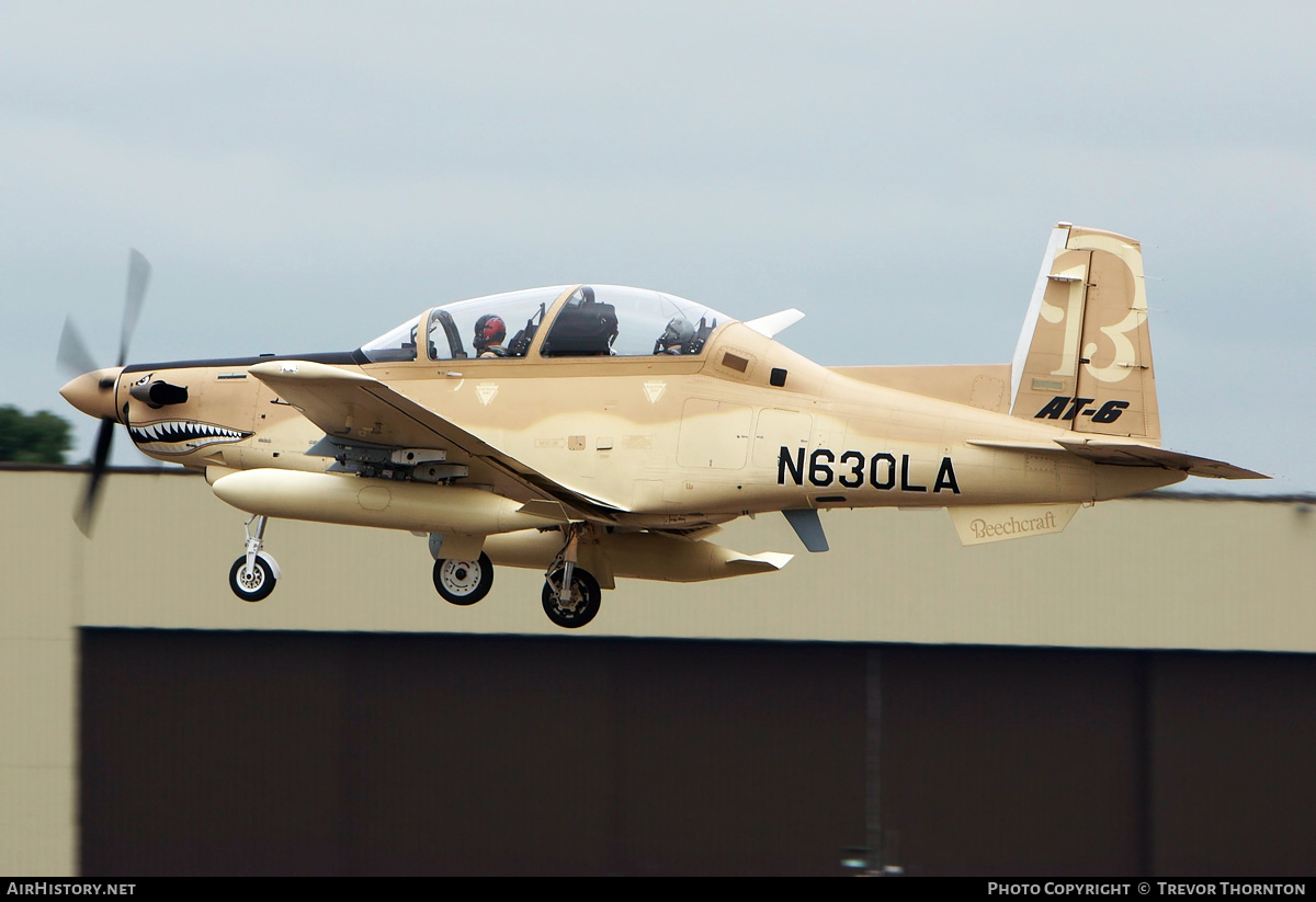 Aircraft Photo of N630LA | Hawker Beechcraft 3000/AT-6C Wolverine | AirHistory.net #95722