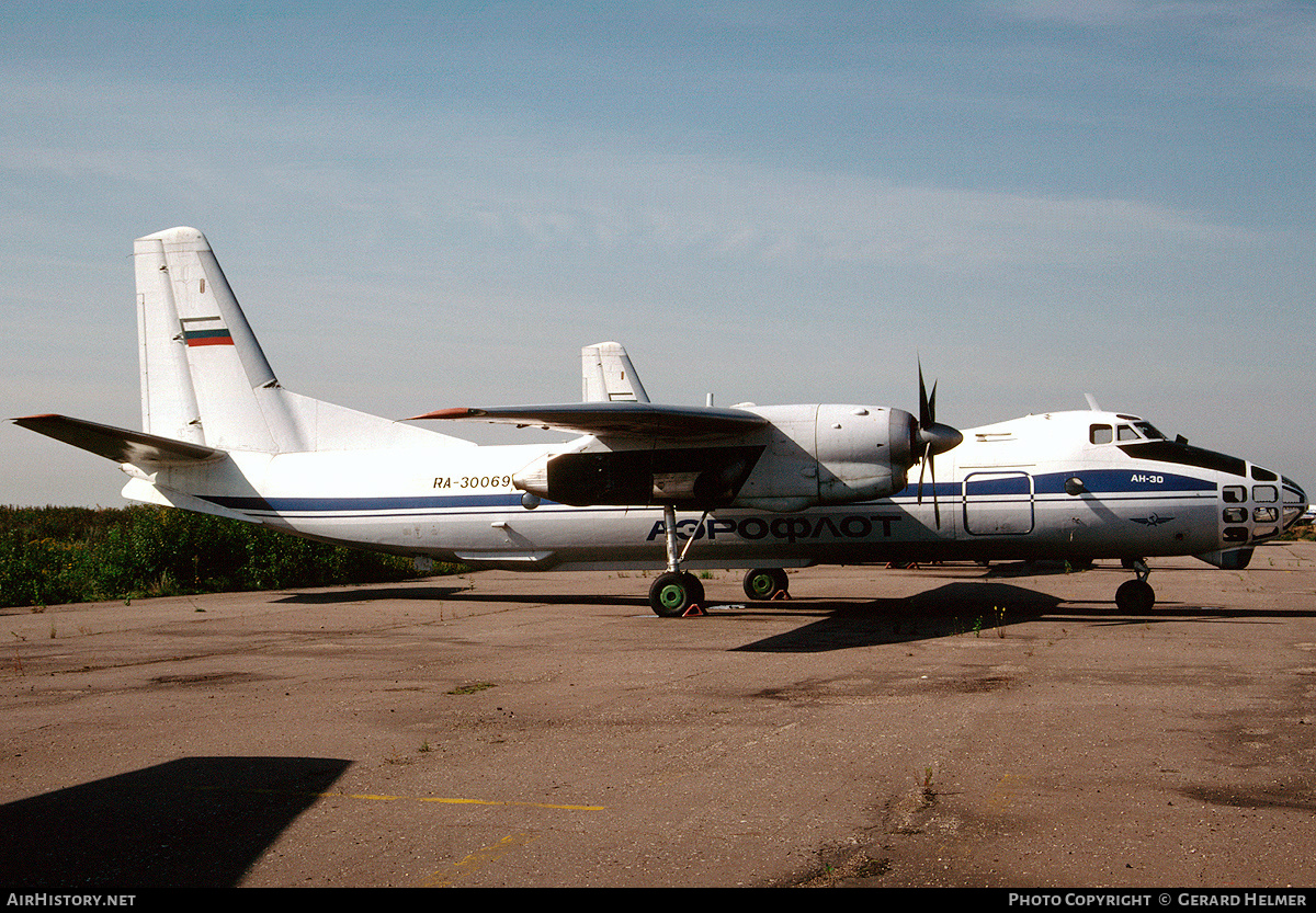 Aircraft Photo of RA-30069 | Antonov An-30 | Aeroflot | AirHistory.net #95739