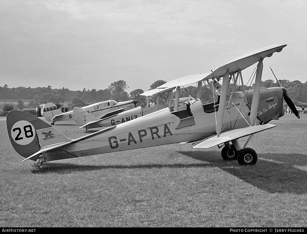 Aircraft Photo of G-APRA | De Havilland D.H. 82A Tiger Moth II | The Tiger Club | AirHistory.net #95772