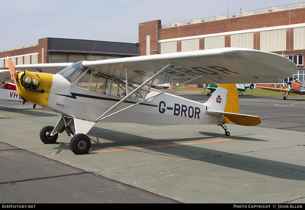 Aircraft Photo of G-BROR | Piper J-3C-65 Cub | AirHistory.net #95787