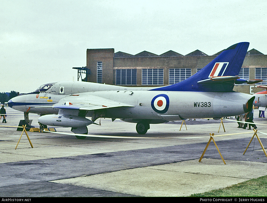 Aircraft Photo of WV383 | Hawker Hunter T7 | UK - Air Force | AirHistory.net #95791