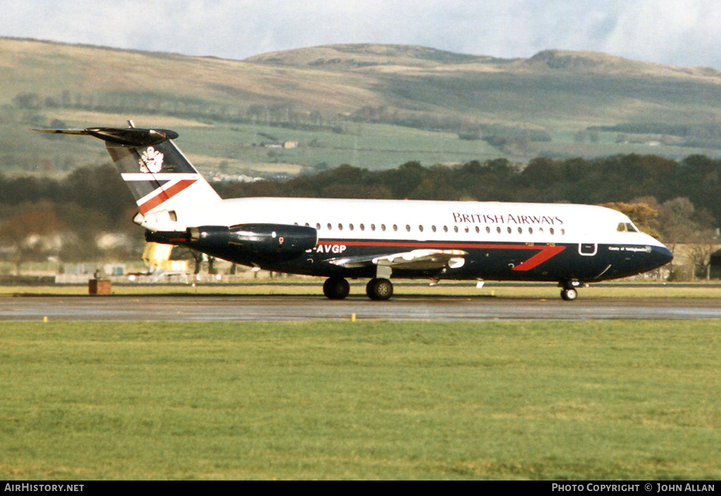 Aircraft Photo of G-AVGP | BAC 111-408EF One-Eleven | British Airways | AirHistory.net #95813