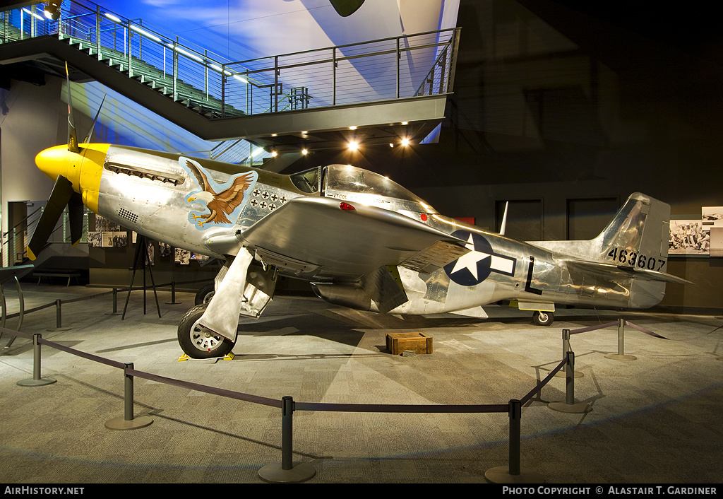 Aircraft Photo of 44-63607 / 463607 | North American P-51D Mustang | USA - Air Force | AirHistory.net #95817