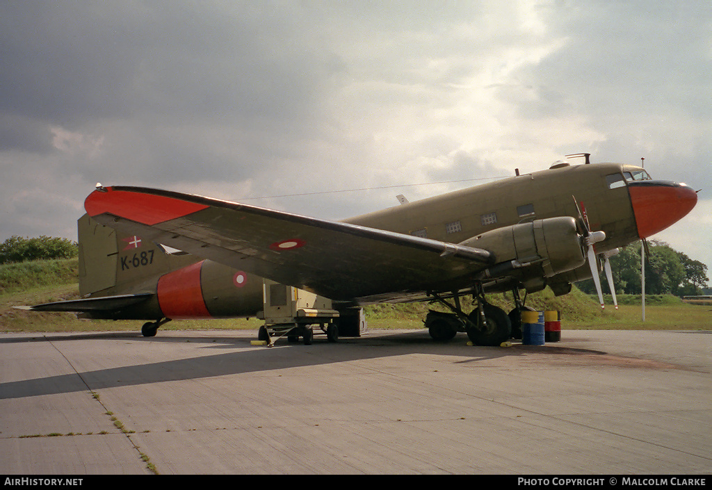 Aircraft Photo of K-687 | Douglas C-47A Skytrain | Denmark - Air Force | AirHistory.net #95820