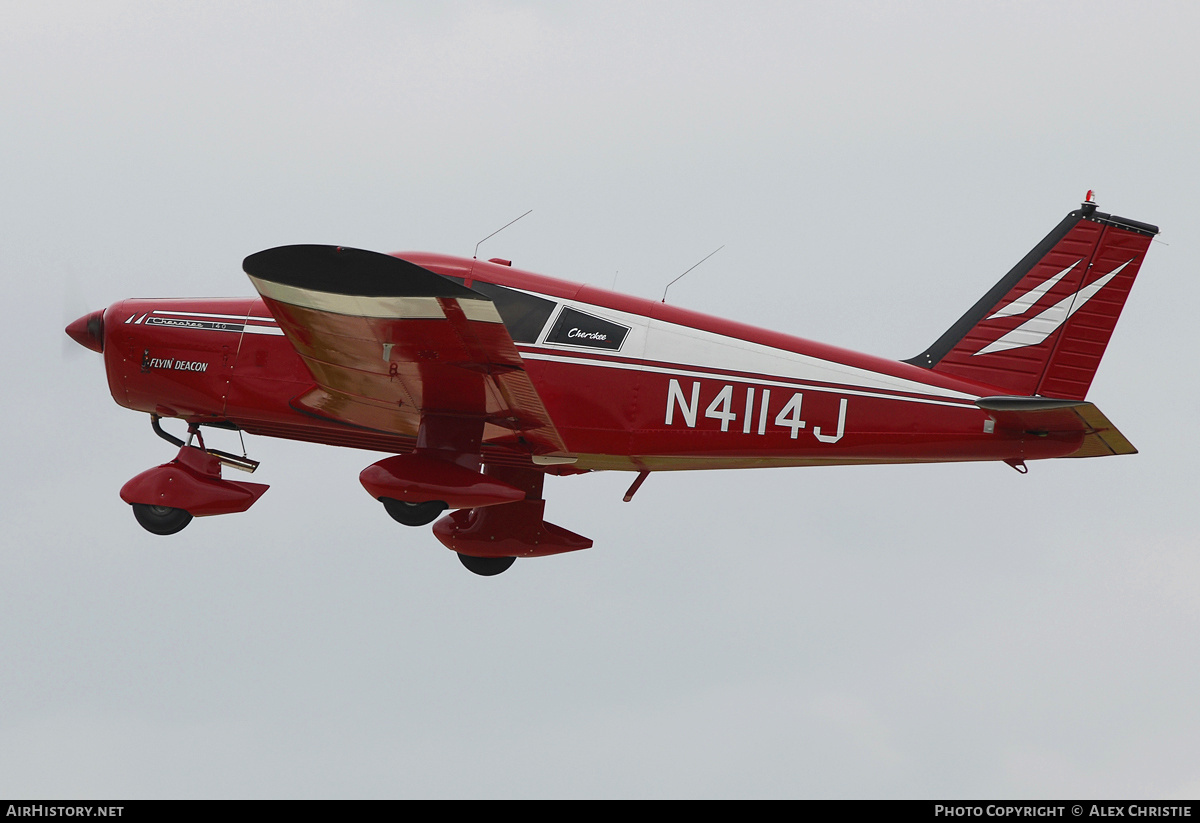 Aircraft Photo of N4114J | Piper PA-28-140 Cherokee | AirHistory.net #95843