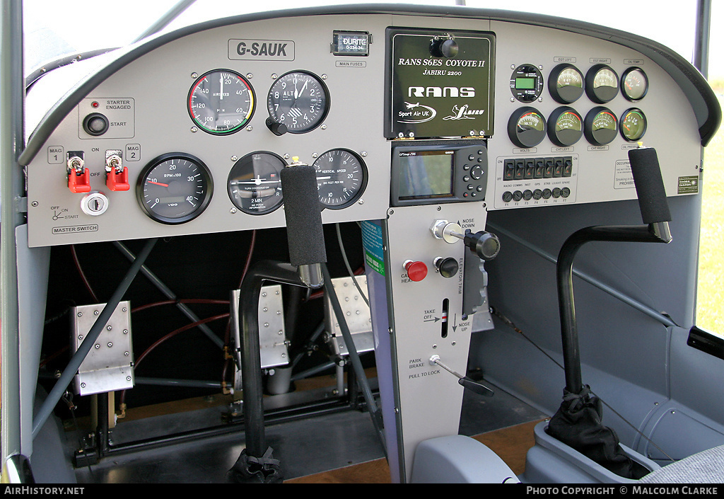 Aircraft Photo of G-SAUK | Rans S-6ES/TR Coyote II | AirHistory.net #95846