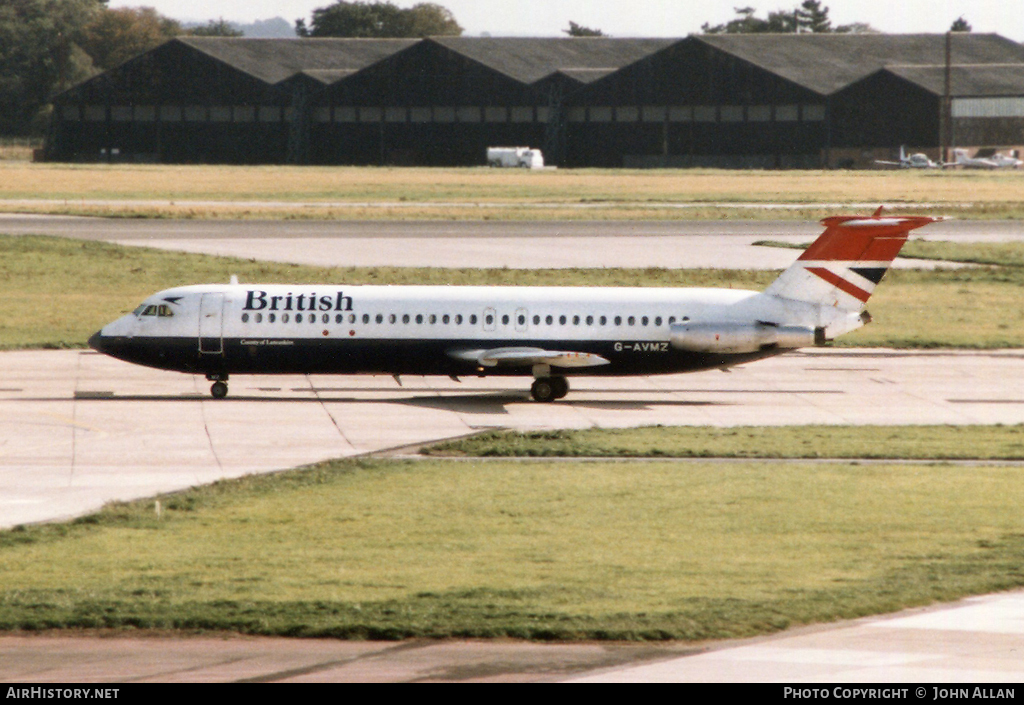 Aircraft Photo of G-AVMZ | BAC 111-510ED One-Eleven | British Airways | AirHistory.net #95860
