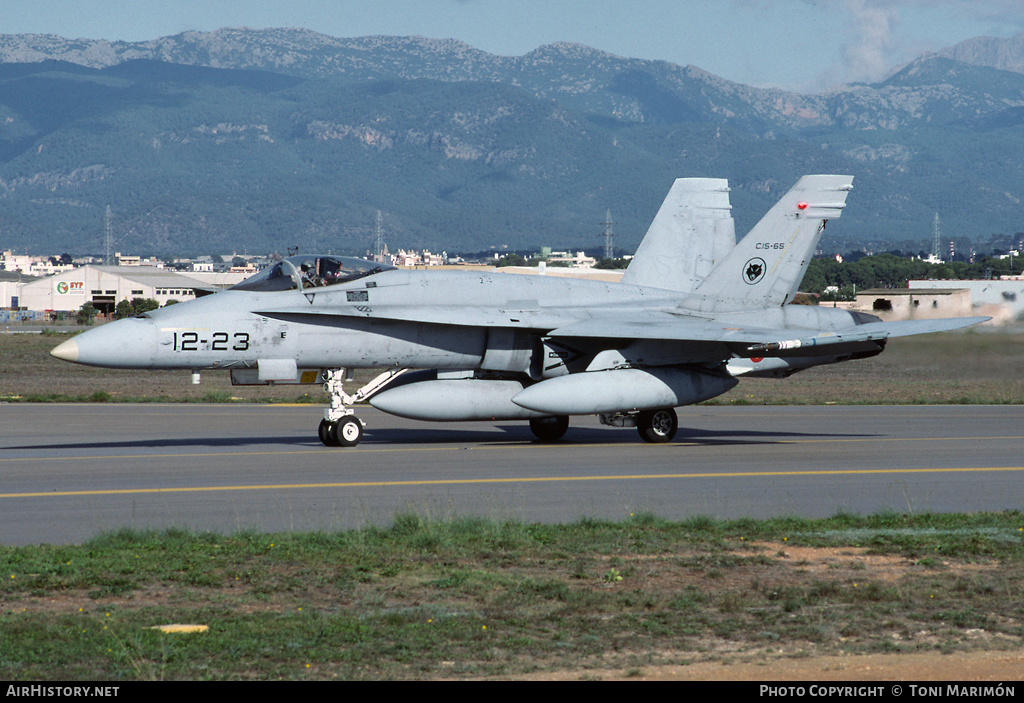 Aircraft Photo of C15-65 | McDonnell Douglas EF-18A Hornet | Spain - Air Force | AirHistory.net #95876