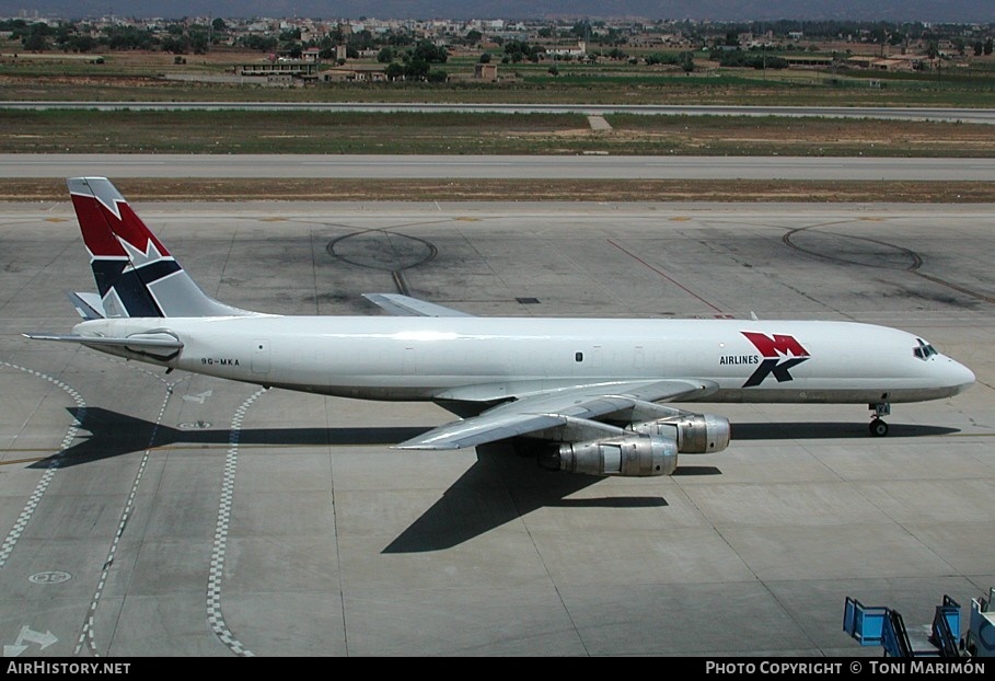 Aircraft Photo of 9G-MKA | Douglas DC-8-55(F) | MK Airlines | AirHistory.net #95878