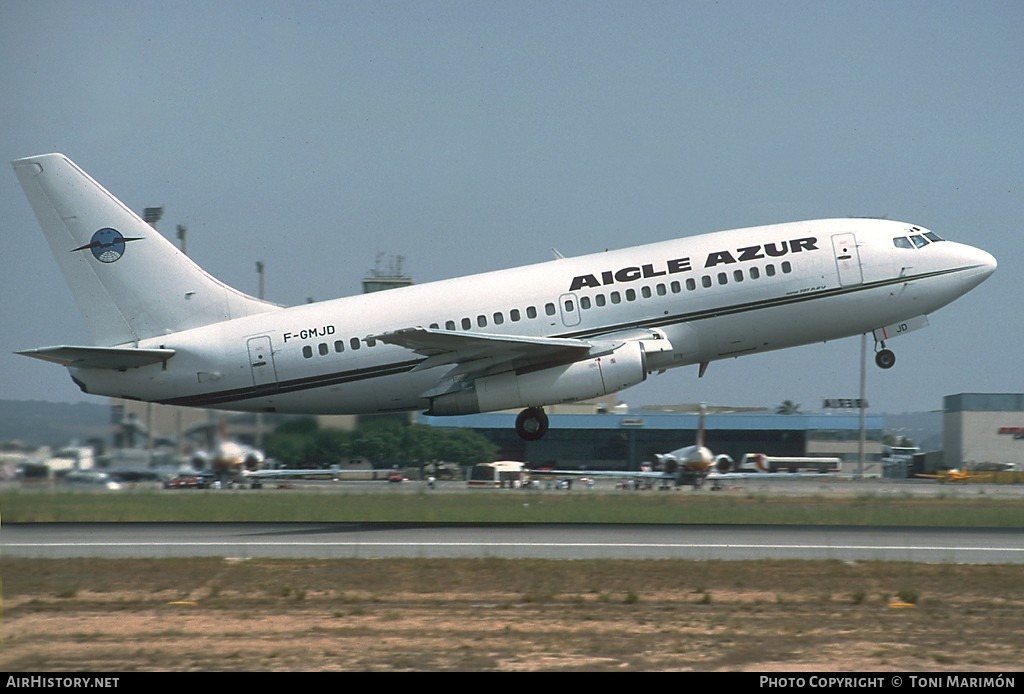 Aircraft Photo of F-GMJD | Boeing 737-2K5/Adv | Aigle Azur | AirHistory.net #95879