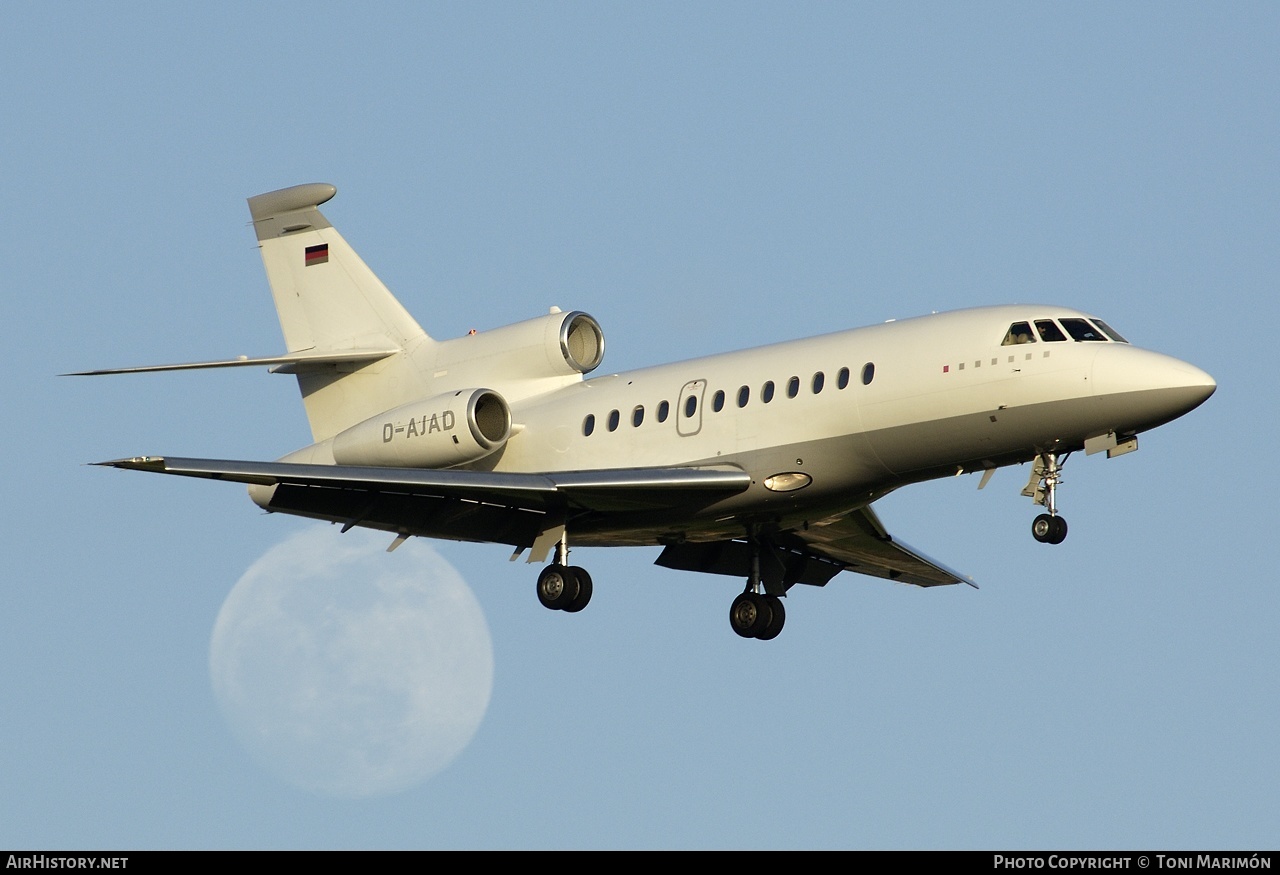 Aircraft Photo of D-AJAD | Dassault Falcon 900EX | AirHistory.net #95880