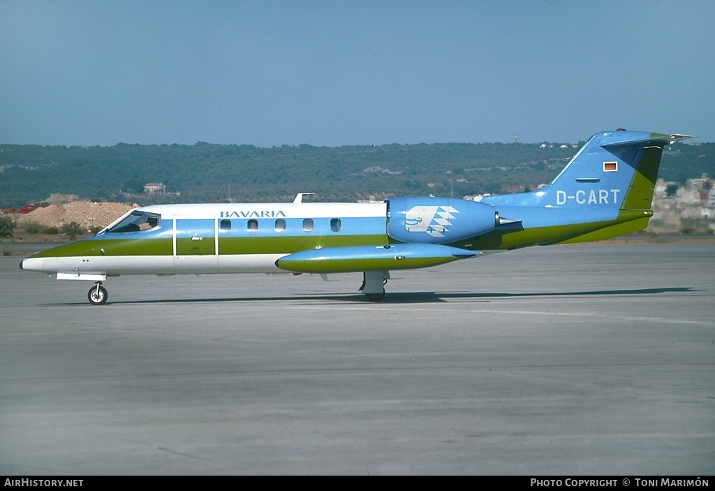 Aircraft Photo of D-CART | Gates Learjet 35A | Bavaria | AirHistory.net #95887