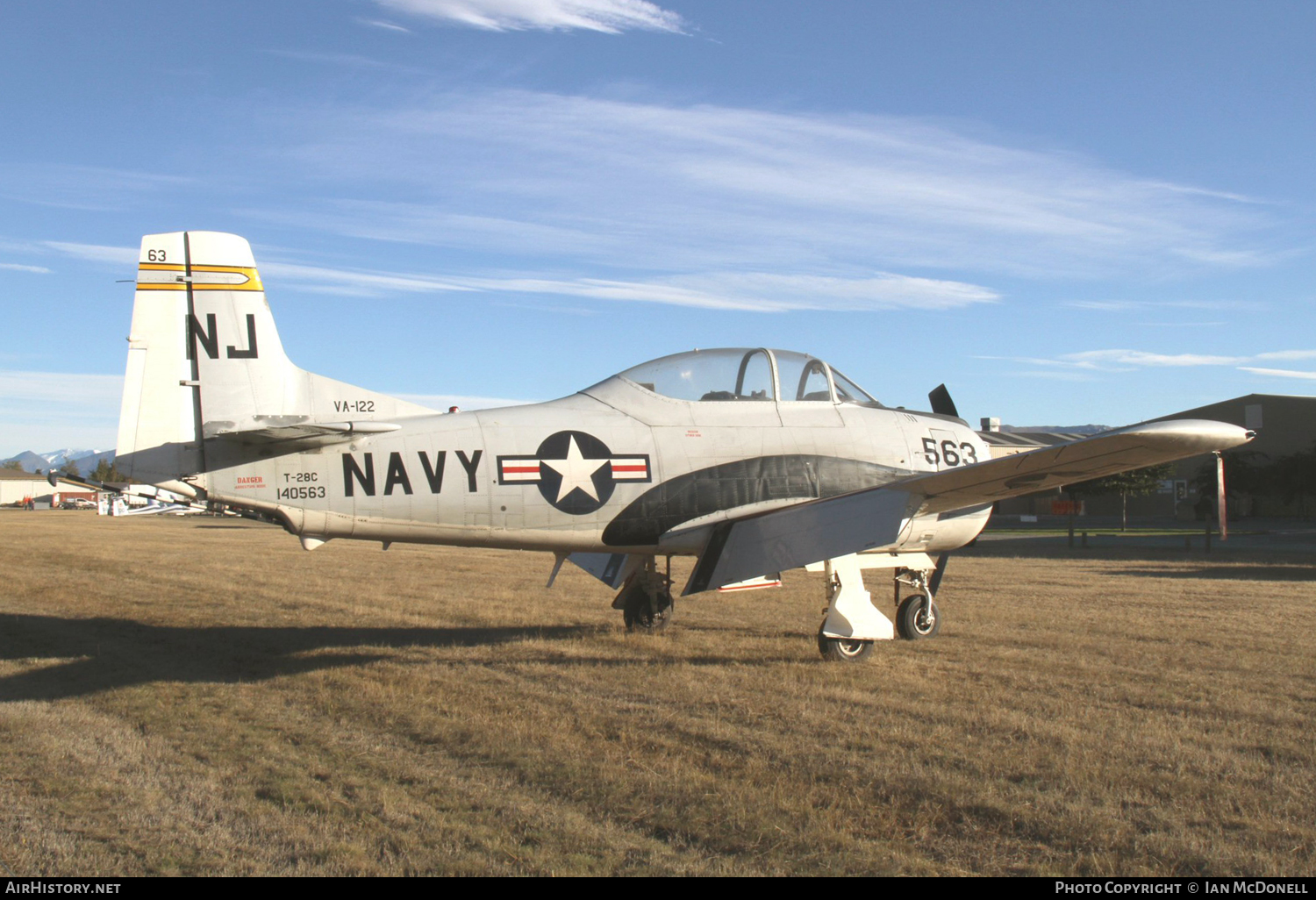 Aircraft Photo of ZK-JGS / 140563 | North American T-28C Trojan | USA - Navy | AirHistory.net #95893