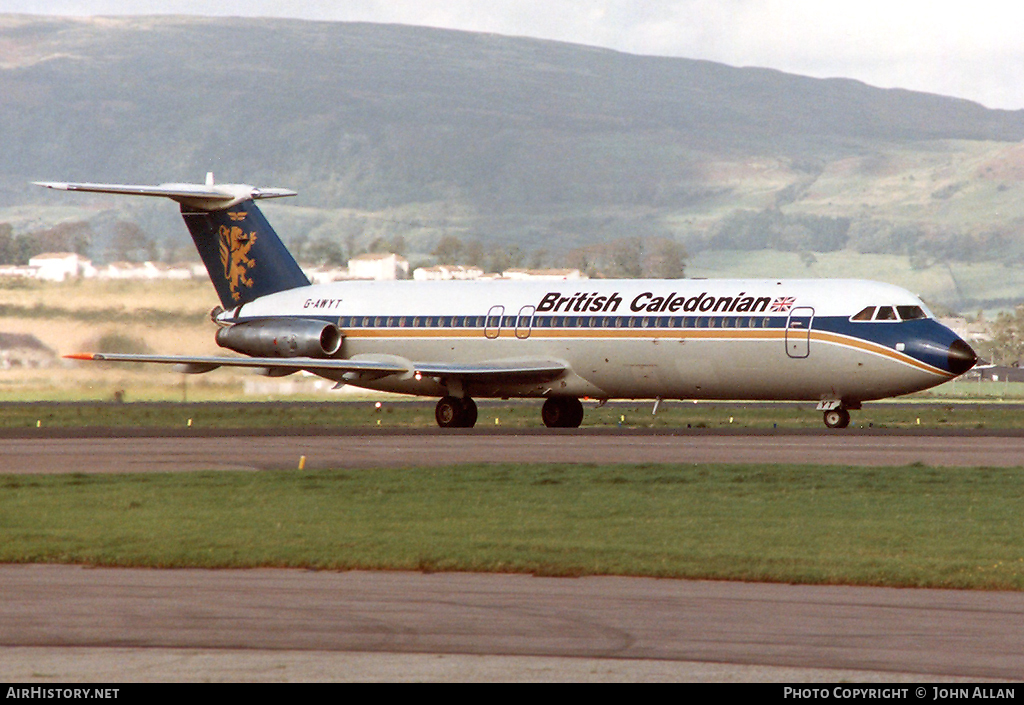 Aircraft Photo of G-AWYT | BAC 111-501EX One-Eleven | British Caledonian Airways | AirHistory.net #95895