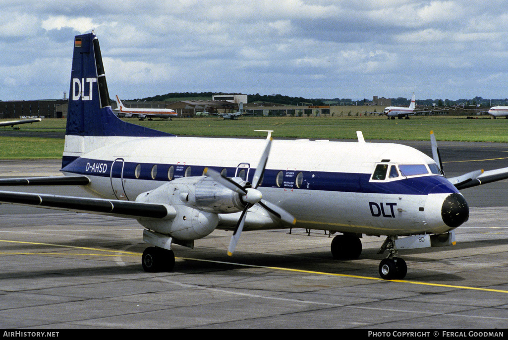 Aircraft Photo of D-AHSD | British Aerospace BAe-748 Srs2B/378 | DLT - Deutsche Luftverkehrsgesellschaft | AirHistory.net #95896