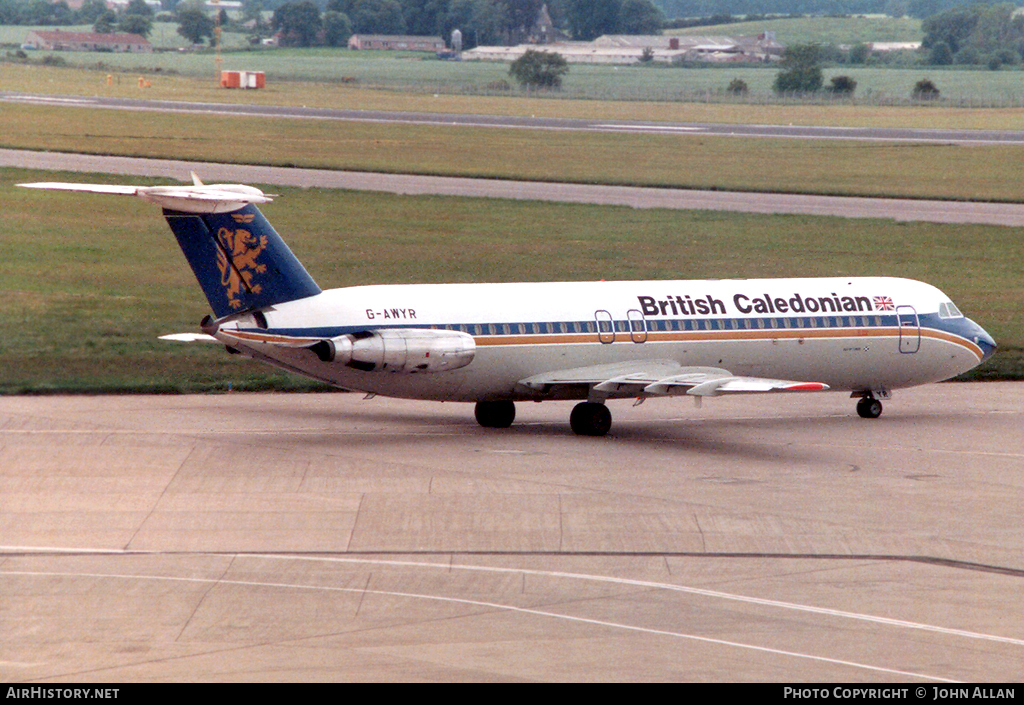 Aircraft Photo of G-AWYR | BAC 111-501EX One-Eleven | British Caledonian Airways | AirHistory.net #95903