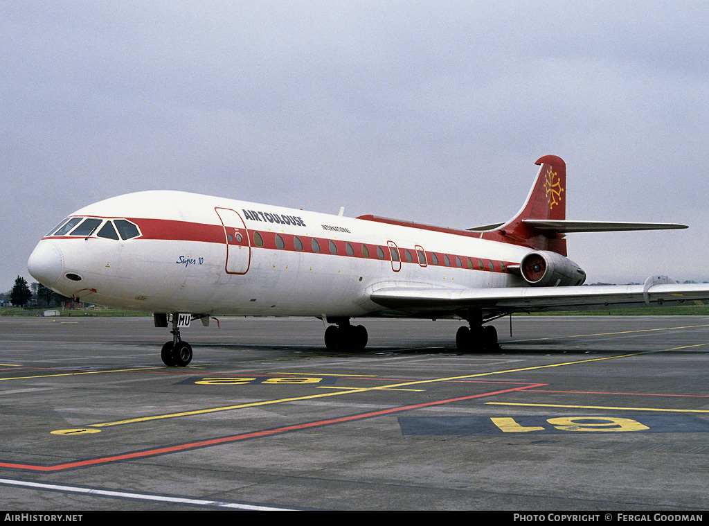 Aircraft Photo of F-GHMU | Sud SE-210 Caravelle 10B3 Super B | Air Toulouse International | AirHistory.net #95910