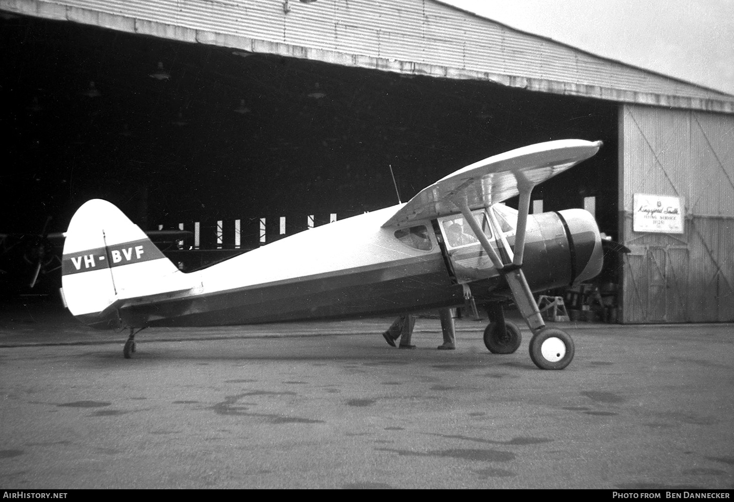 Aircraft Photo of VH-BVF | Fairchild 24R-9W | AirHistory.net #95912