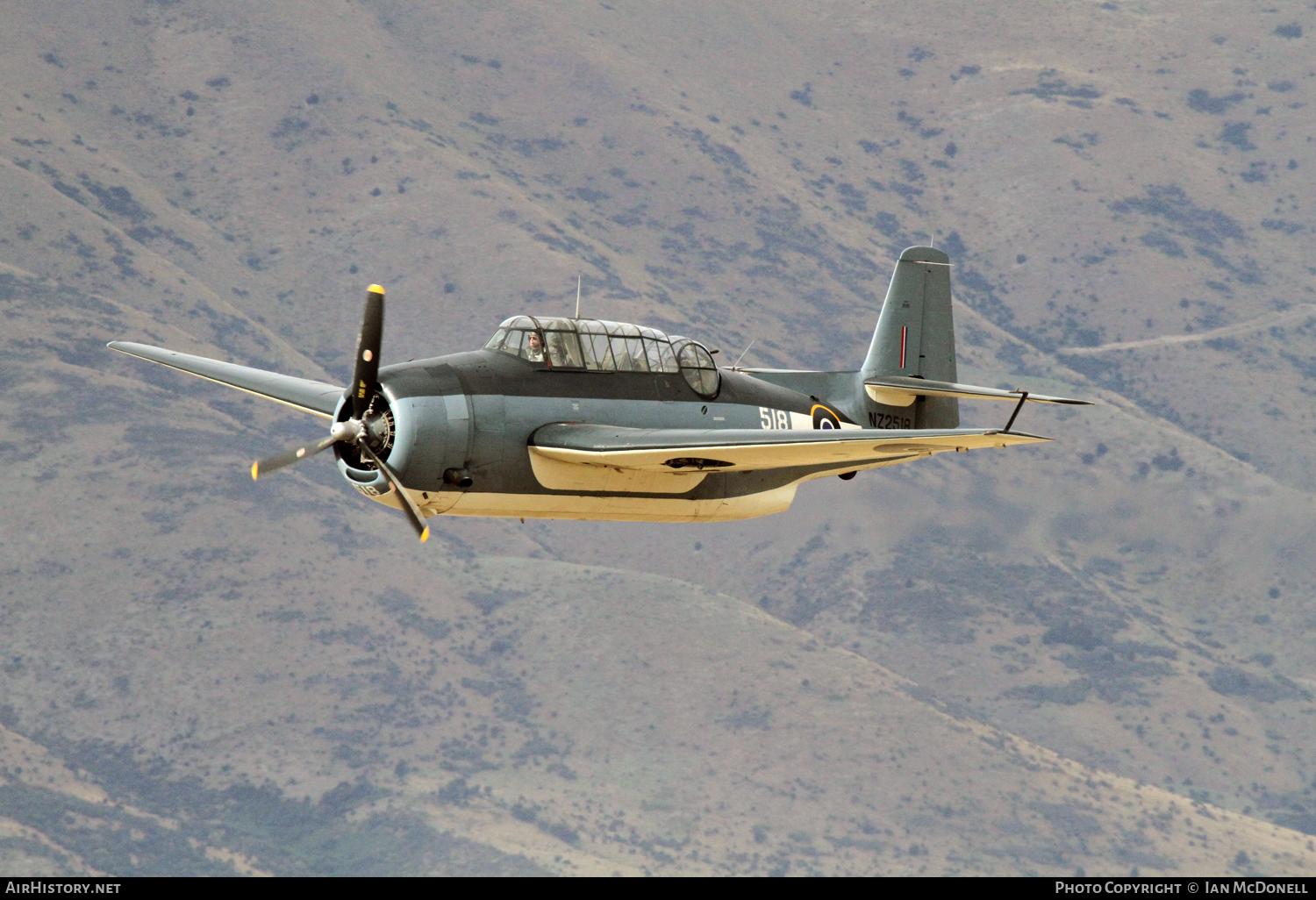 Aircraft Photo of ZK-TBE / NZ2518 | Grumman TBM-3E Avenger | New Zealand - Air Force | AirHistory.net #95914