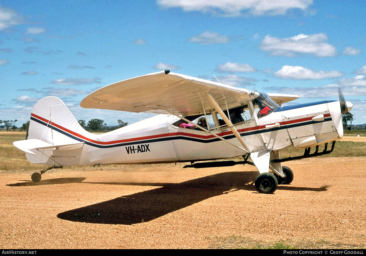 Aircraft Photo of VH-ADX | Auster J5 Cirrus Autocar | AirHistory.net #95926