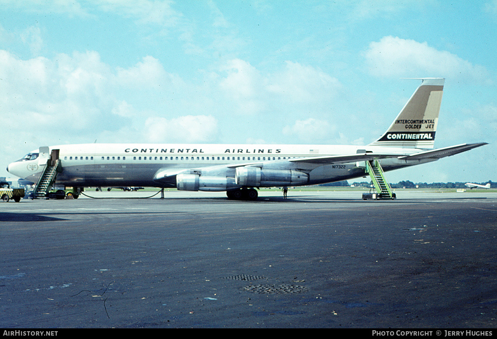 Aircraft Photo of N17322 | Boeing 707-321C | Continental Airlines | AirHistory.net #95953