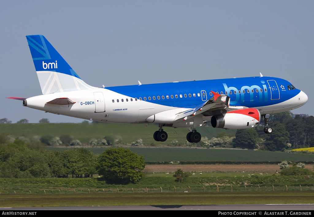 Aircraft Photo of G-DBCH | Airbus A319-131 | BMI - British Midland International | AirHistory.net #95960