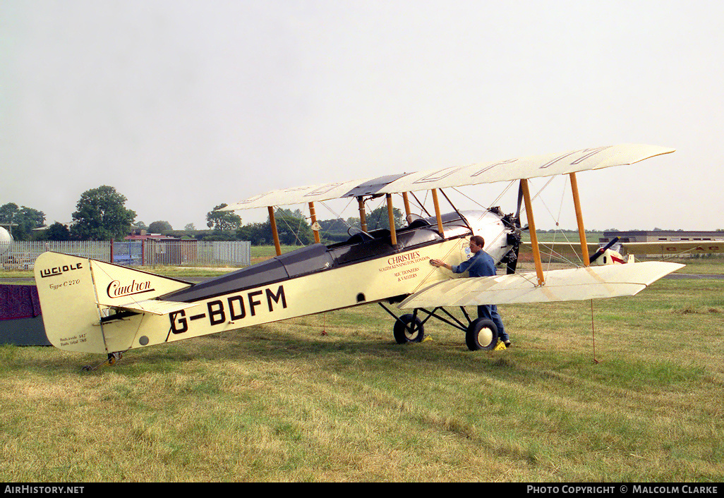 Aircraft Photo of G-BDFM | Caudron C.270 Luciole | AirHistory.net #95964