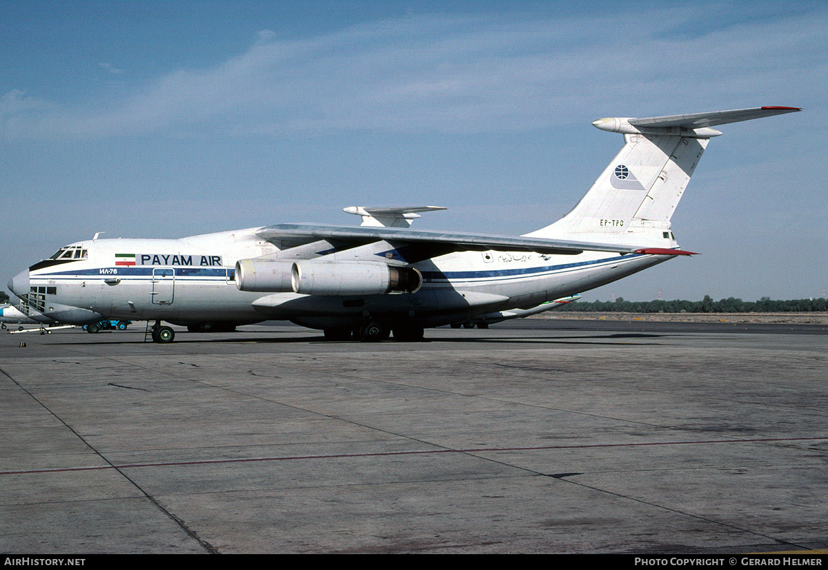 Aircraft Photo of EP-TPO | Ilyushin Il-76 | Payam Aviation Services | AirHistory.net #95977