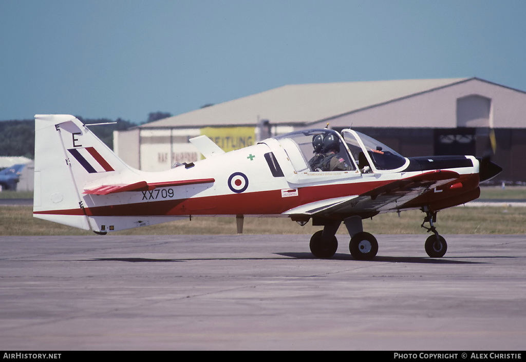 Aircraft Photo of XX709 | Scottish Aviation Bulldog T1 | UK - Air Force | AirHistory.net #95989