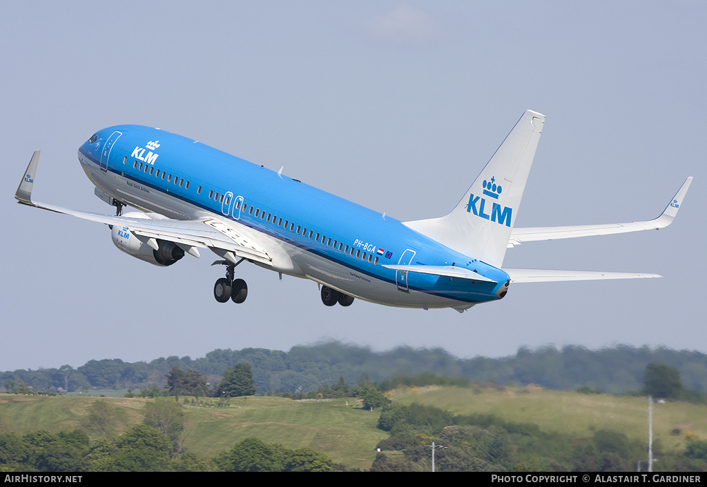 Aircraft Photo of PH-BGA | Boeing 737-8K2 | KLM - Royal Dutch Airlines | AirHistory.net #95991