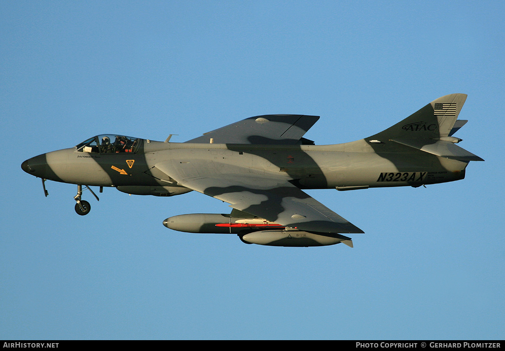 Aircraft Photo of N323AX | Hawker Hunter F58 | ATAC - Airborne Tactical Advantage Company | AirHistory.net #96002