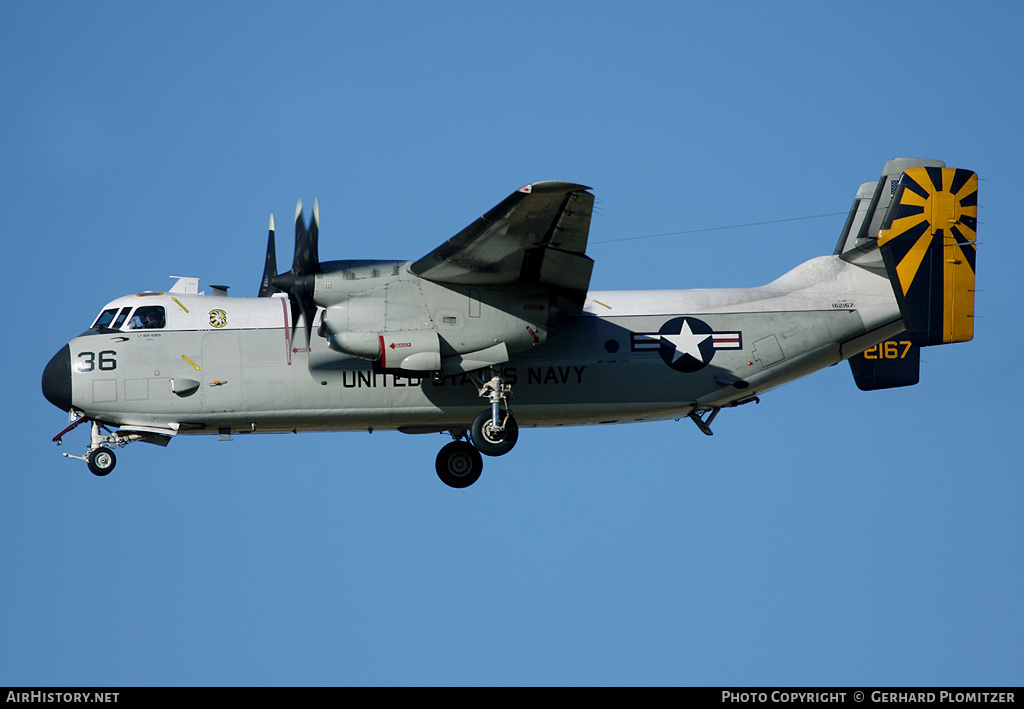 Aircraft Photo of 162167 | Grumman C-2A Greyhound | USA - Navy | AirHistory.net #96006