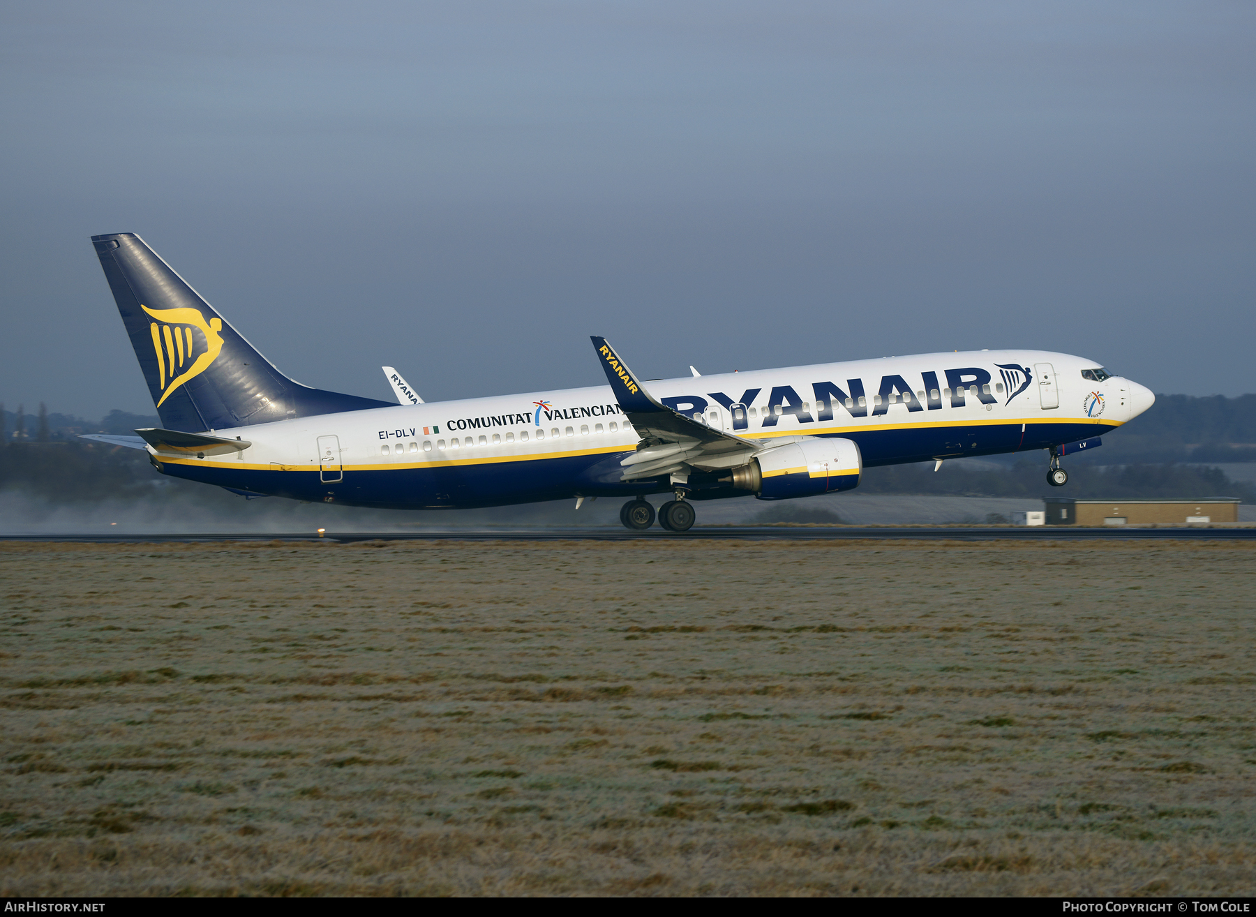 Aircraft Photo of EI-DLV | Boeing 737-8AS | Ryanair | AirHistory.net #96012