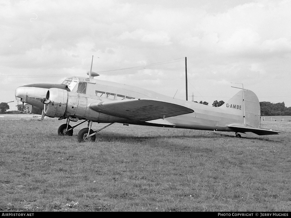 Aircraft Photo of G-AMBE | Avro 652A Anson I | Hunting Aerosurveys | AirHistory.net #96017