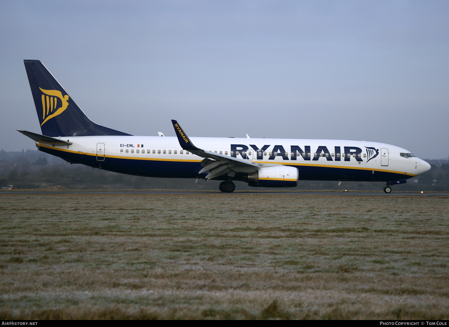 Aircraft Photo of EI-EML | Boeing 737-8AS | Ryanair | AirHistory.net #96019