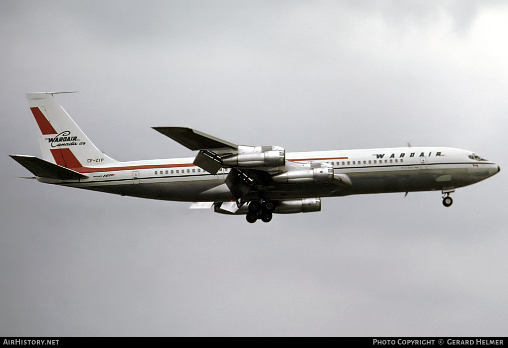 Aircraft Photo of CF-ZYP | Boeing 707-396C | Wardair Canada | AirHistory.net #96026