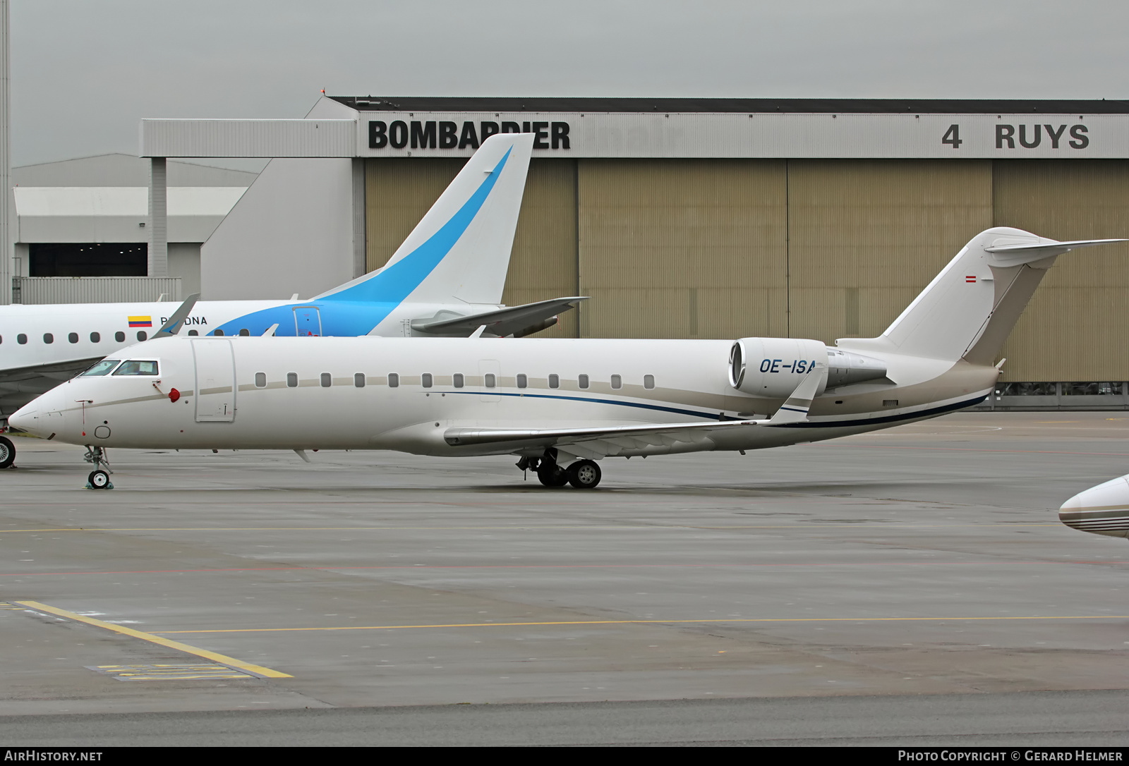 Aircraft Photo of OE-ISA | Bombardier Challenger 850 (CRJ-200SE/CL-600-2B19) | AirHistory.net #96032