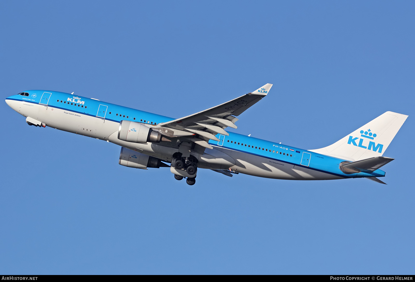 Aircraft Photo of PH-AOB | Airbus A330-203 | KLM - Royal Dutch Airlines | AirHistory.net #96056