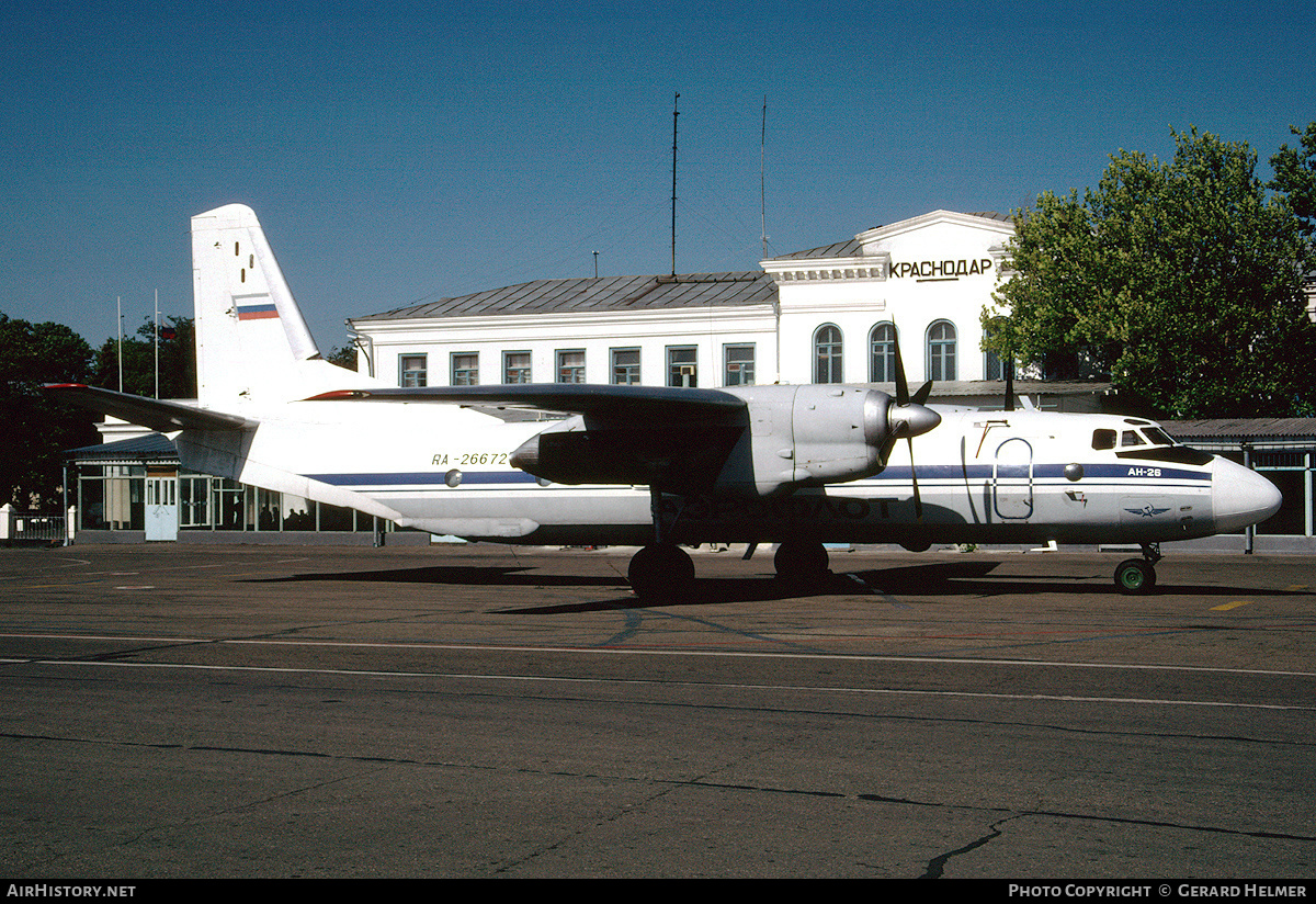 Aircraft Photo of RA-26672 | Antonov An-26 | Aeroflot | AirHistory.net #96067