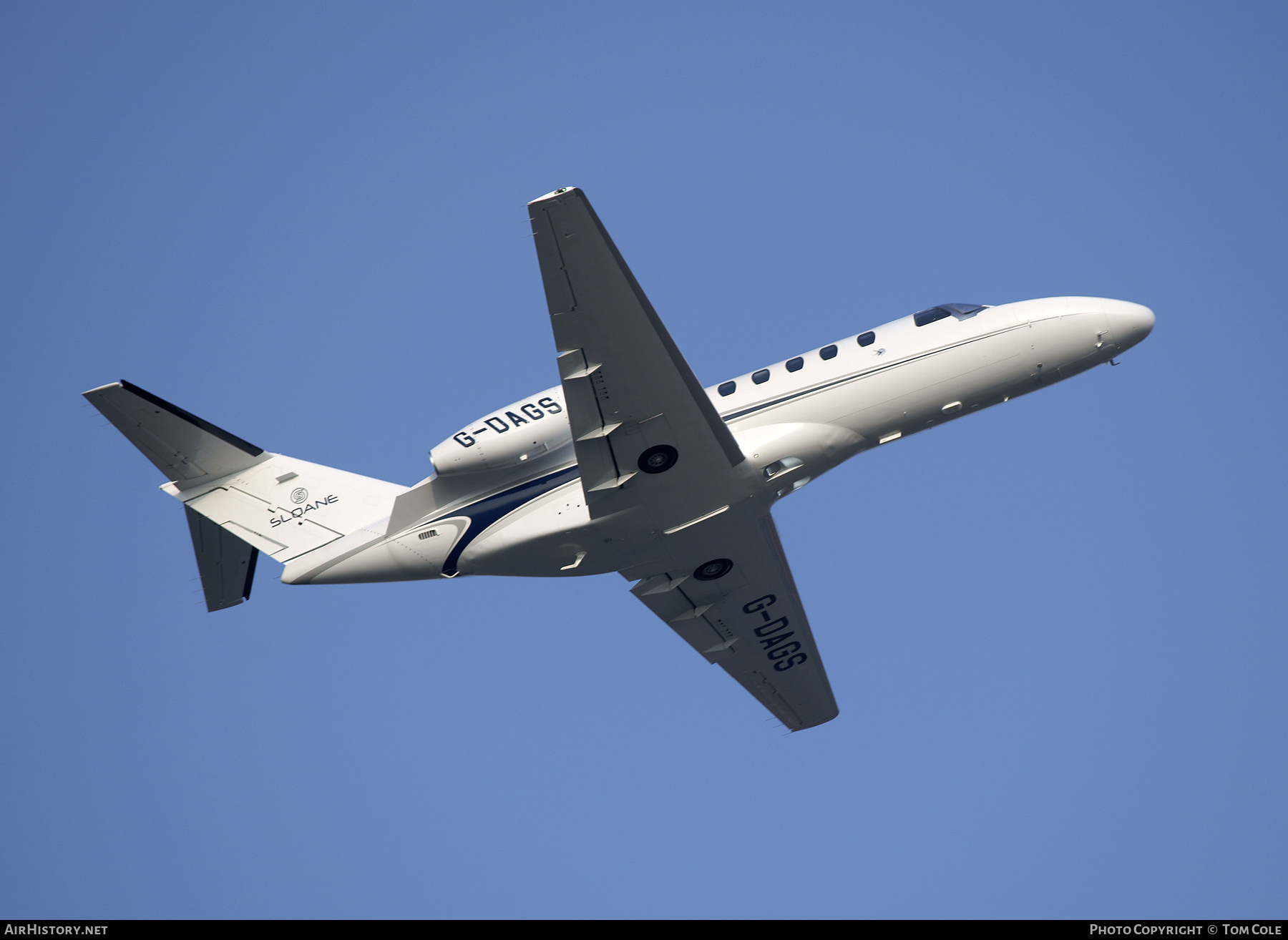 Aircraft Photo of G-DAGS | Cessna 525A CitationJet CJ2+ | Sloane | AirHistory.net #96077