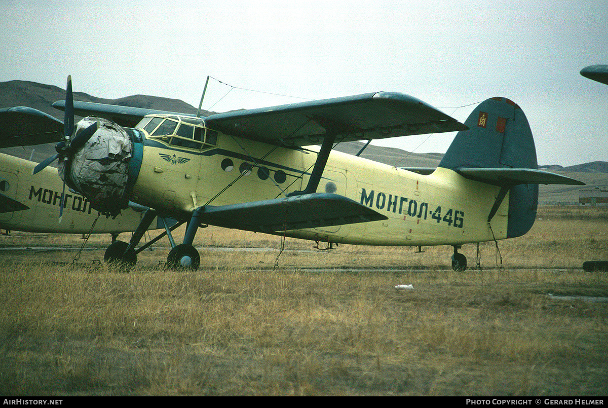 Aircraft Photo of MONGOL-446 | Antonov An-2 | AirHistory.net #96083